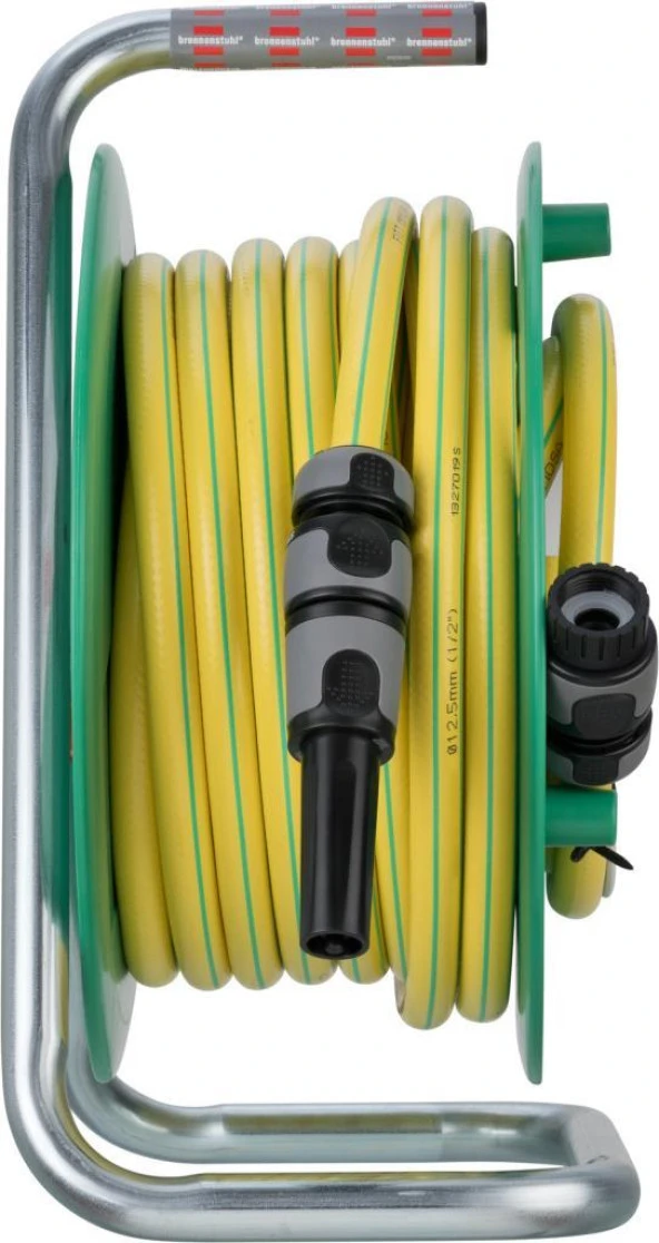 Brennenstuhl Premium Serisi WS3220 Ayarlanabilir Püskürtme Nozullu 20 Metre Su Hortum Makarası - Resim 3