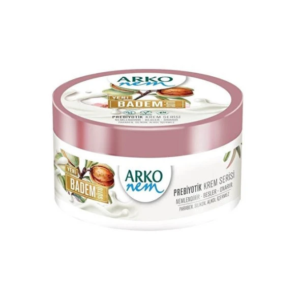 Arko Nem Badem Sütü İçeren Prebiyotik Krem 250 Ml 8690506507367