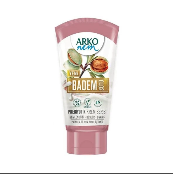 Arko Nem Badem Sütü İçeren Prebiyotik Krem 60 Ml 8690506507350