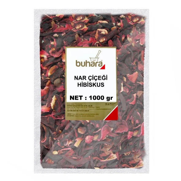 BUHARA NAR ÇİÇEĞİ-HİBİSKUS 1000 GR