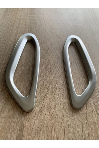 Egea Cross Uyumlu Sinyal Çerçevesi Mat Yüzey Geniş Model İçi Plastik Destekli Paslanmaz Çelik - Resim 2