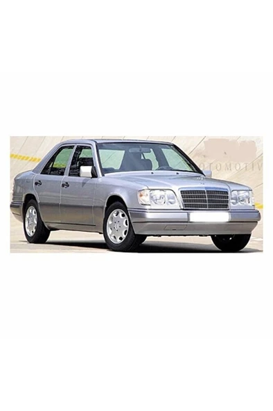 Mercedes Benz E Klasse W124 Krom Ayna Kapağı 2 Parça 1984 - 1995 Paslanmaz Çelik - Resim 4