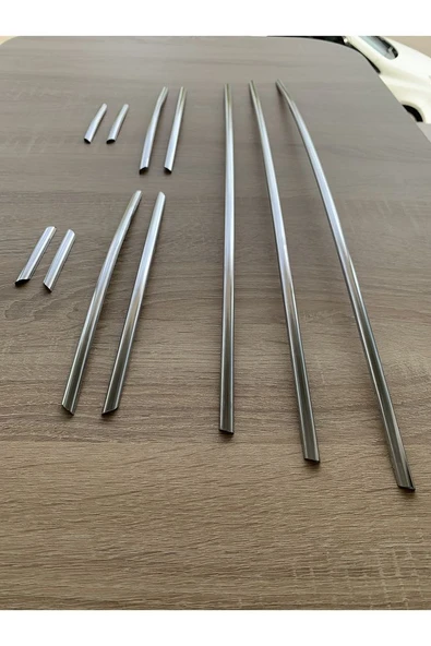 Passat B6 Ön Tampon Çıtası Krom 11 Parça 2005 - 2012 Paslanmaz Çelik Sisli Araçlar İçin - Resim 4