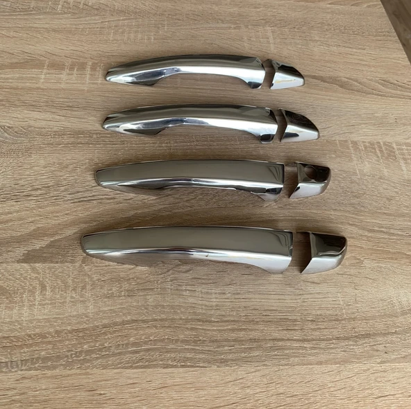 Peugeot 3008 Krom Kapı Kolu 2017 Ve Sonrası Paslanmaz Çelik - Resim 4