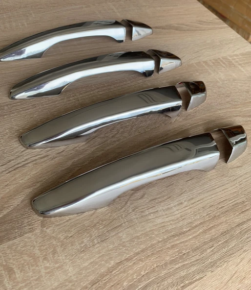 Peugeot 3008 Krom Kapı Kolu 2017 Ve Sonrası Paslanmaz Çelik - Resim 3