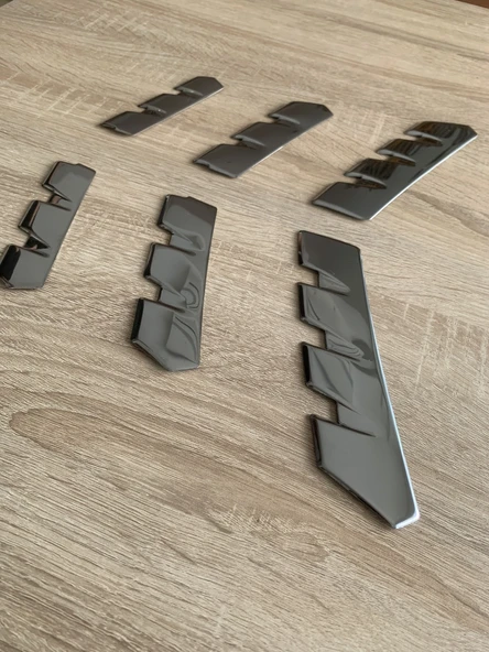 Clio 5 Alt Ön Panjur 6 Parça 2019  Paslanmaz Çelik ürün görseli