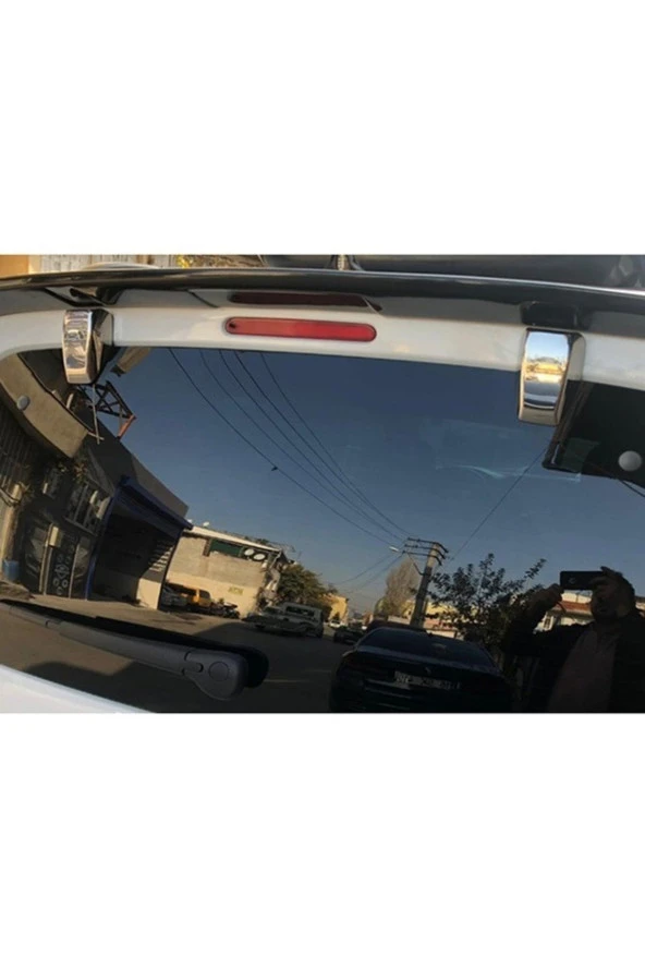 Citroen Berlingo Menteşe Kapağı 2019 Üzeri Krom Bagaj Camı  2 Parça - Resim 2