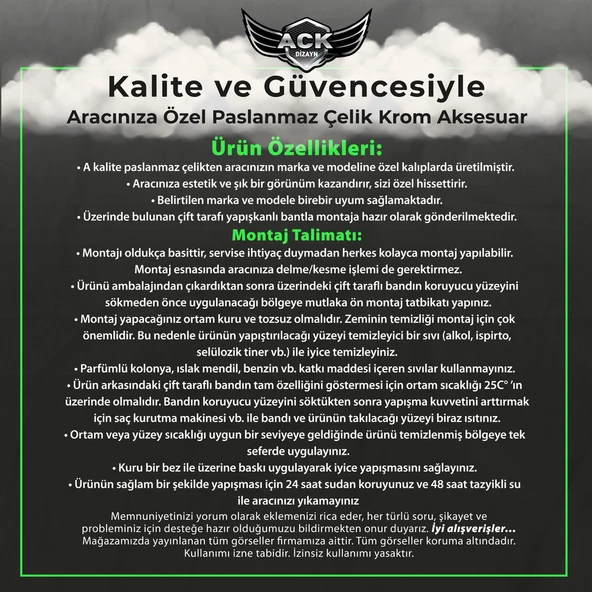 Renault Clio 5 Krom Ön Panjur 2019 Sonrası Paslanmaz Çelik ürün görseli