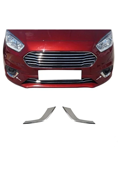 Courier Sis Farı Çerçevesi 2 Parça Krom 2018 ve Sonrası Yeni Kasa - Resim 3