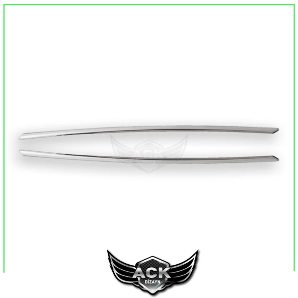 Renault Clio 5 Krom Ön Panjur 2019 Sonrası Paslanmaz Çelik - Resim 2