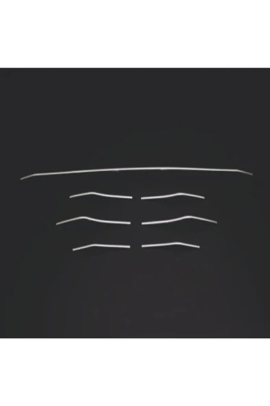 Megane 4 Krom Ön Tampon Çıtası 7 Parça 2016 - 2020 ürün görseli