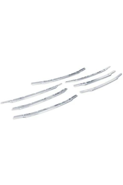 Courier Ön Panjur Krom 7 Parça 2018 + Yeni Kasa Paslanmaz Çelik - Resim 4