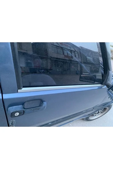 Fiat Uno Cam Çıtası Krom Paslanmaz 4 Parça - Resim 2