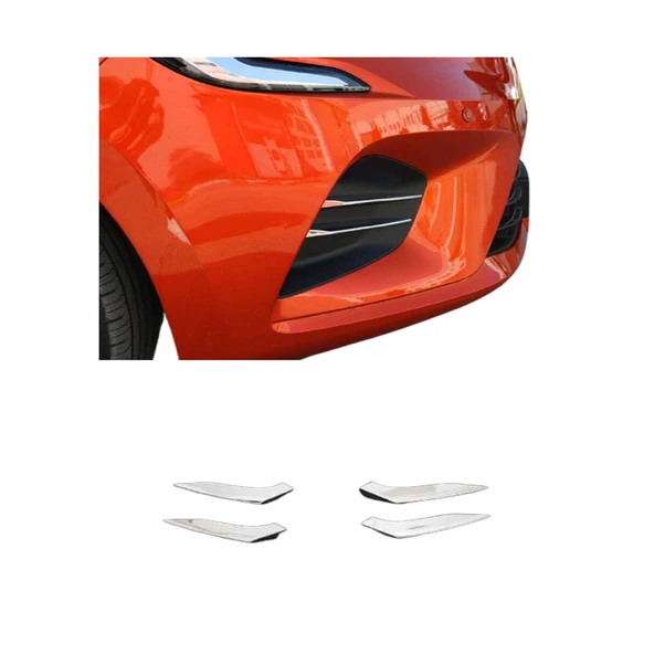 Renault Clio 5 Krom Sis Far Çıtası 2019 Sonrası - Resim 3