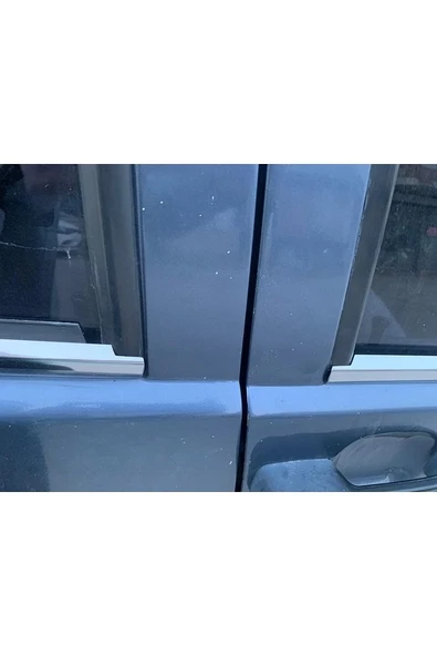 Fiat Uno Cam Çıtası Krom Paslanmaz 4 Parça - Resim 3