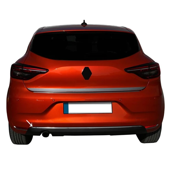 Renault Clio 5 Krom Arka Tampon Çıtası 2019 Sonrası - Resim 4
