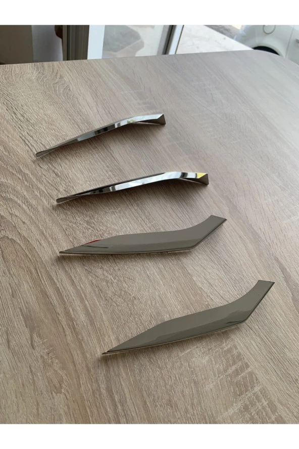 Clio 5 Sis Far Çıtası  4 Parça 2019 ve Sonrası Paslanmaz Çelik - 3