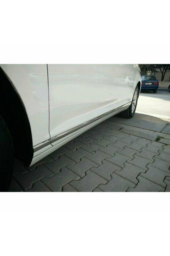 Passat B8,5 Yan Kapı Alt Çıtası 8 Parça 2019 ve Sonrası Paslanmaz Çelik - Resim 4