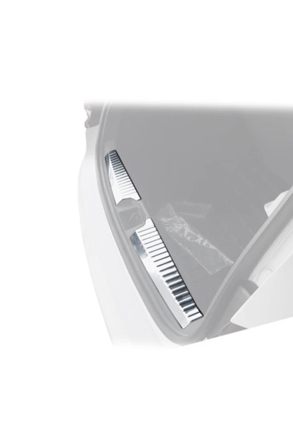 Clio 5 Arka Tampon İç Eşiği 2019 ve Sonrası  Paslanmaz Çelik - Resim 2