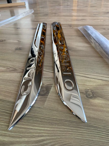 Sedadizaynotoltd.Şti Renault Clio 5 Krom Yan Kapı Çıtası 2019 Sonrası - Resim 3