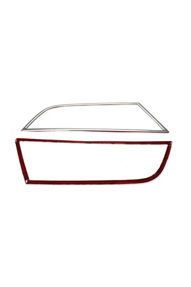 Skoda Octavıa  A7 Sis Far Çerçevesi ve Ön Tampon Çıtası  3 Parça 2015 >   Paslanmaz Çelik - Resim 3