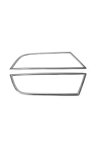 Skoda Octavıa  A7 Sis Far Çerçevesi ve Ön Tampon Çıtası  3 Parça 2015 >   Paslanmaz Çelik - Resim 2