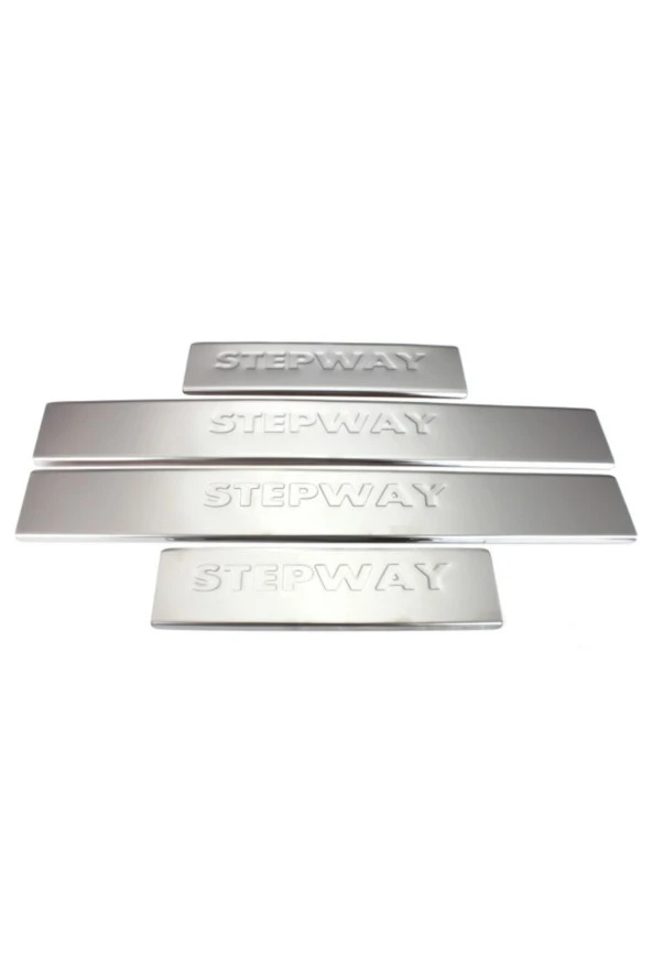 Stepway Kapı Eşiği 2013 > Paslanmaz Çelik 4 Parça - Resim 2