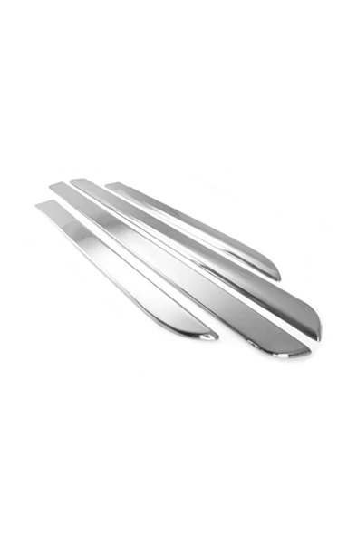 Megane 2 Yan Kapı Çıtası 2006 - 2010 Paslanmaz Çelik 4 Parça ürün görseli