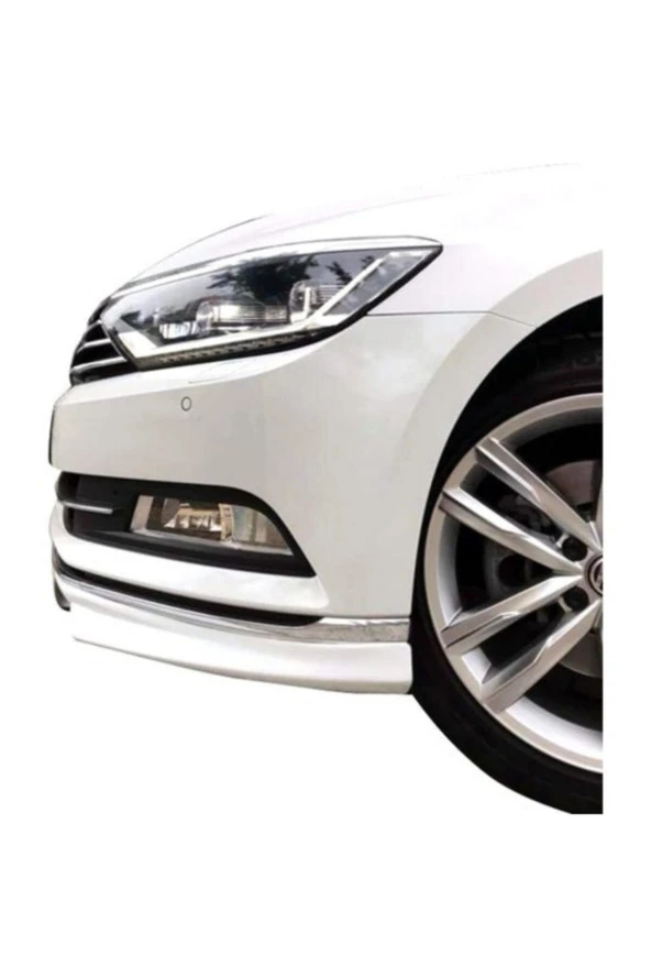 Passat B8 Ön Tampon Çıtası 3 Parça 2015 - 2019 Paslanmaz Çelik - Resim 3