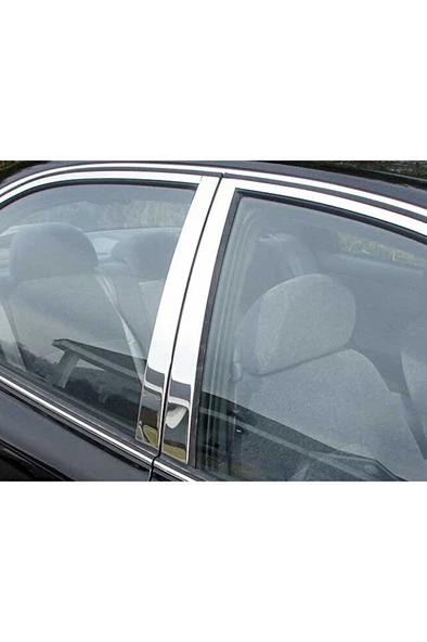 Opel Vectra C Krom Kapı Direği 2002 - 2008 Arası 6 Parça Paslanmaz Çelik ürün görseli