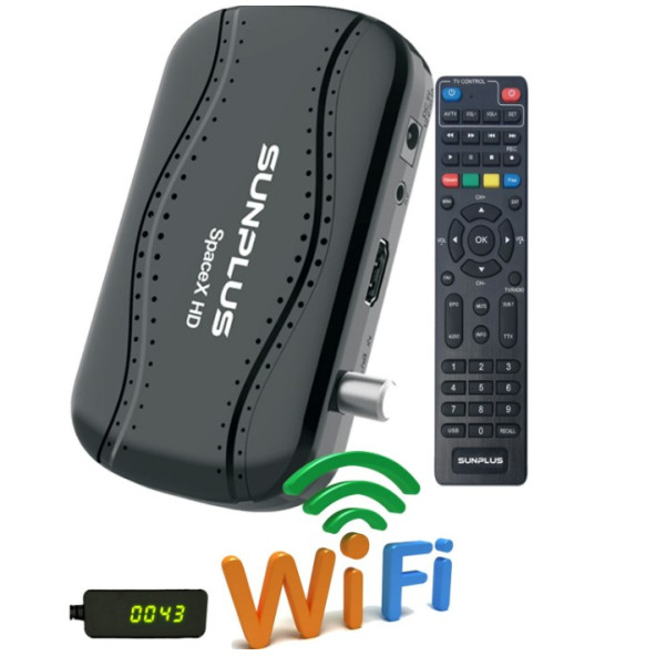 Sunplus Spacex HD Mini Uydu Alıcısı