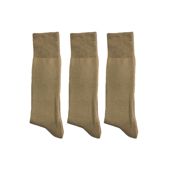 Wolftrap Tactical 3'lü Askeri Kışlık Termal Çorap Seti, Kalın Termal Çorap Kum Rengi - 2