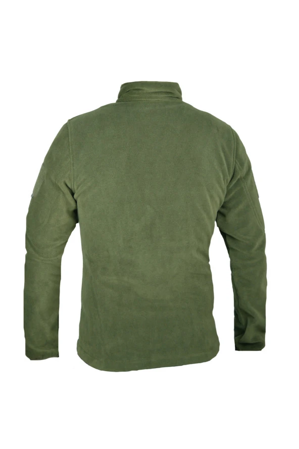 Wolftrap Tactical Haki 5 Cepli Polar Ceket, Rahat Ve Esnek Polar Mont - 3