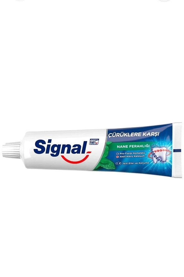 Signal Diş Macunu Çürüklere Karşı Nane Ferahlığı 50 Ml