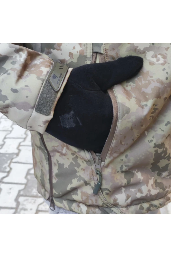 Wolftrap Tactical Siyah Polar Eldiven - Soğuk Havalarda Ellerinizi Sıcak Tutun - 3