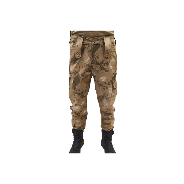 Wolftrap Tactical 7 Cepli Çöl Kamuflaj Desenli Trekking Pantolon, Kamuflaj Pantolon