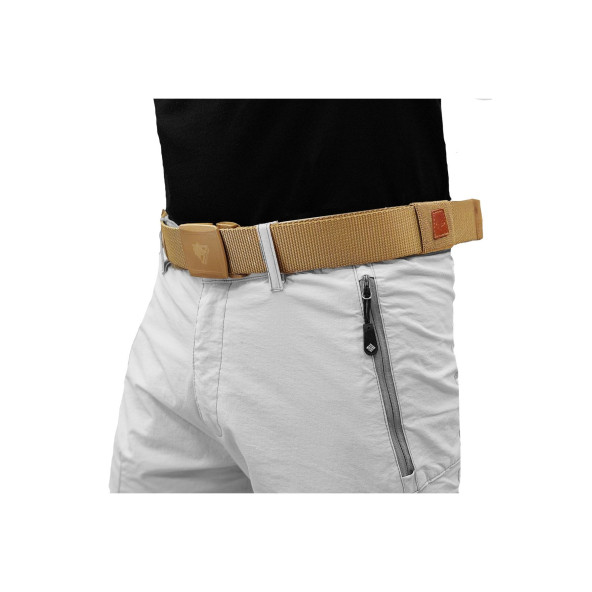 Wolftrap Tactical Ayarlanabilir Tokalı Bej Taktik Kemer, Kot Ve Taktik Pantolon Uyumlu Kemer - 2