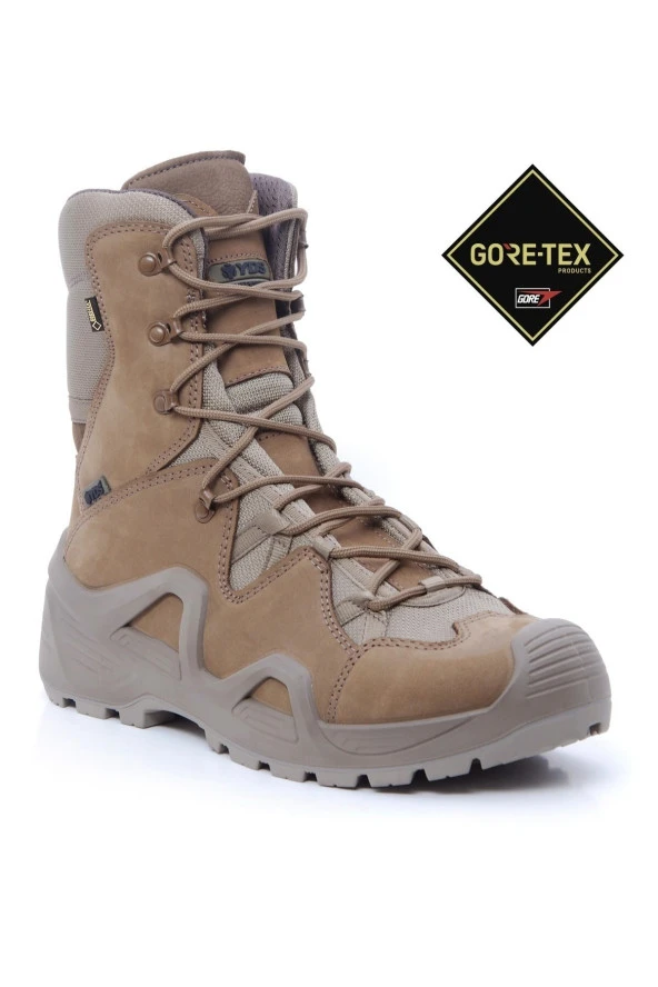 YDS Astor GTX Bot -Coyote, Su Geçirmez Goretex Profesyonel Taktik Bej Bot