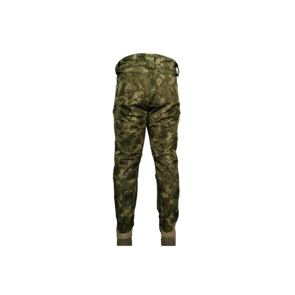 Metam Su Geçirmez Askeri Kamuflaj Desenli Softshell Pantolon - 4
