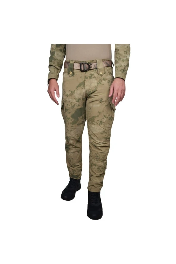 Wolftrap Tactical 6 Cepli Jandarma Kamuflaj Desenli Esnek Trekking Taktik Pantolon