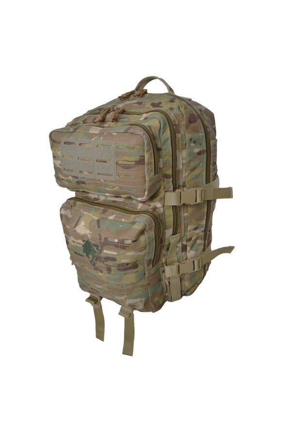 Wolftrap Tactical Lazer Kesim 45 Litre Multicam Kamuflaj Desenli Sırt Çantası, Taktik Çanta