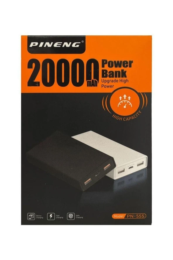 Pn-555 20.000 Mah Powerbank Siyah