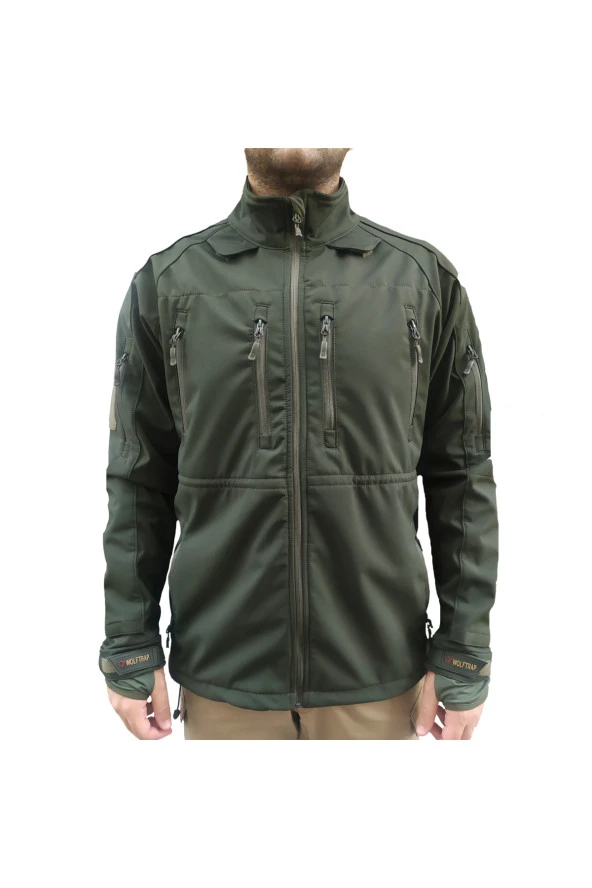 Wolftrap Tactical 11 Cepli Softshell Mont Haki, Softshell Su İtici Mont