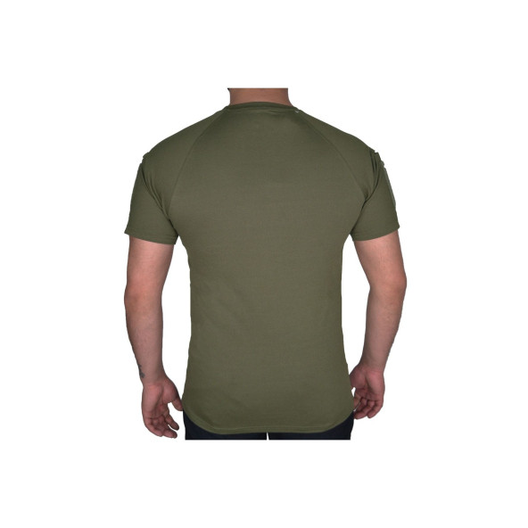 Wolftrap Tactical Haki Renkli Taktik Kısa Kollu Tişört, 2 Cepli Taktik T-shirt - 8