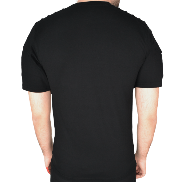 Wolftrap Tactical Dalga Desenli Kısa Kollu Taktik Tişört Siyah - 7