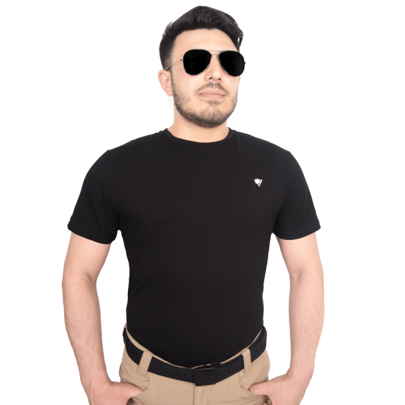 Wolftrap Tactical Comfort Erkek Kısa Kollu Siyah T-shirt - 2