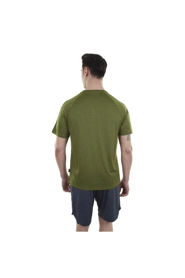 Mission Ultra Dry Erkek T-shirt Haki Xxl (600614)