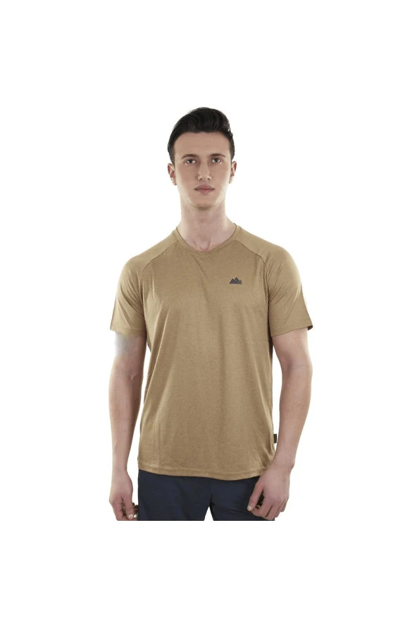 Mission Ultra Dry Erkek T-shirt Kum Rengi