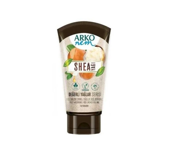 Arko Nem Değerli Yağlar Shea Yağı İçeren Bakım Kremi 60 Ml 8690506535018