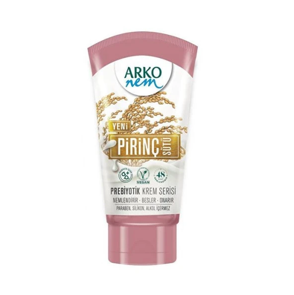 Arko Nem Pirinç Sütü İçeren Prebiyotik Krem 60 Ml 8690506506926